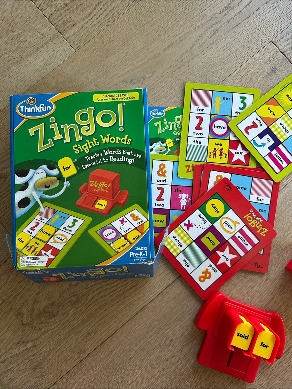 Thinkfun Zingo! Sight Words Game